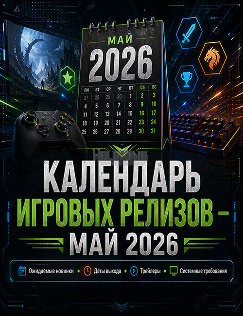 Календарь игровых релизов — Май 2026